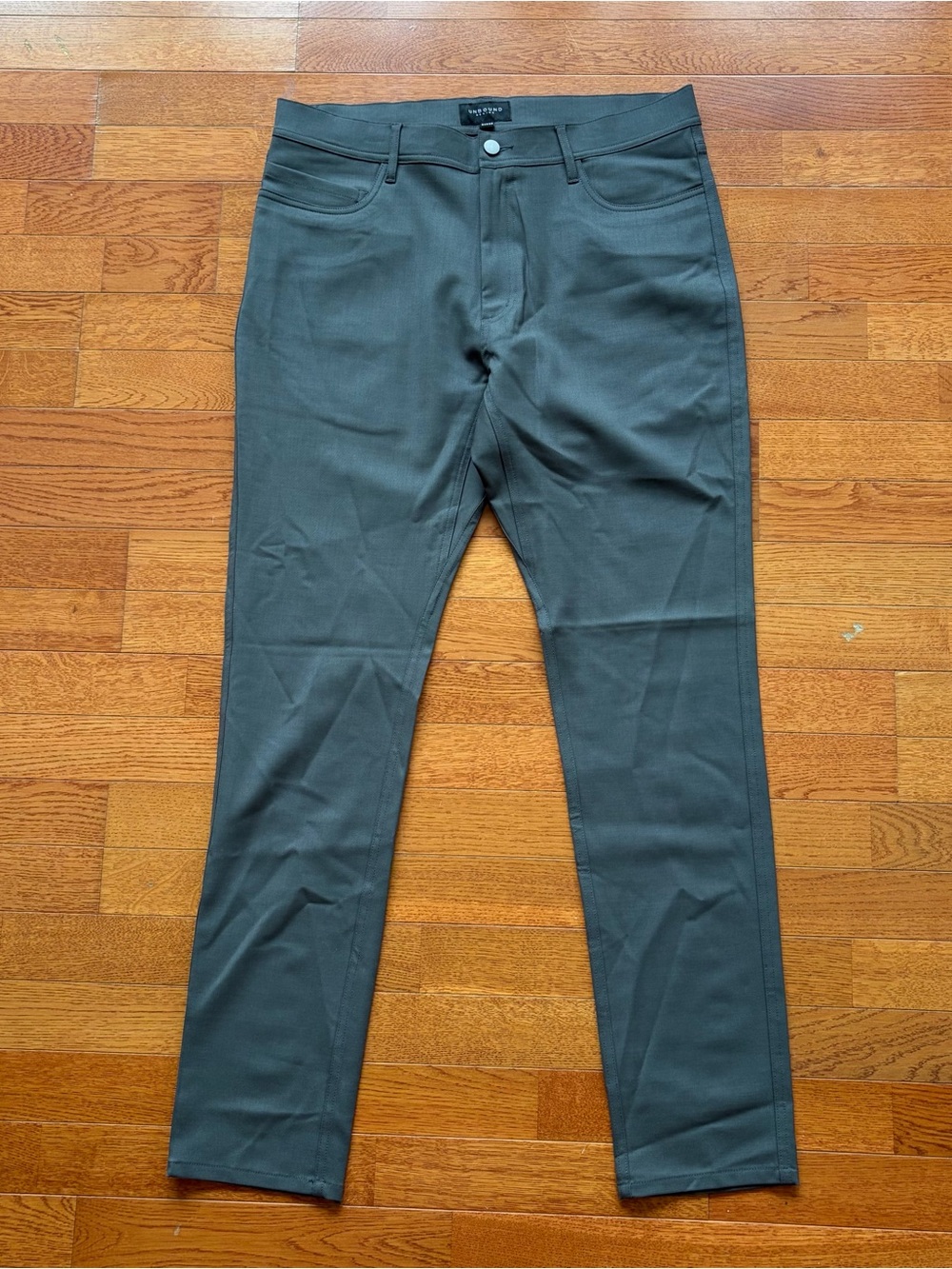 Unbound Merino 5 Pocket Travel Pants Gray